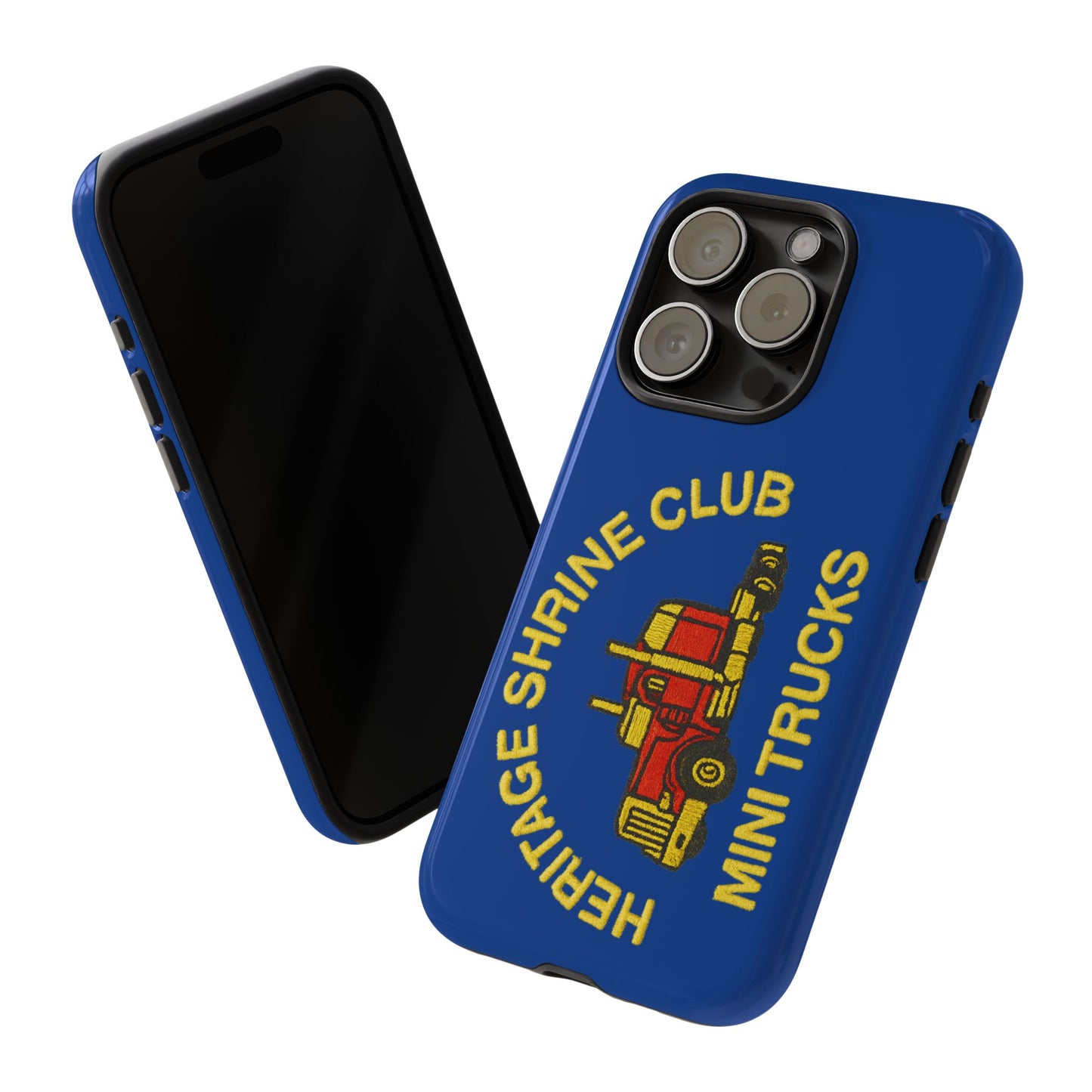 Heritage Shrine Club Mini Trucks Phone Case, Tough Phone Cover, Heritage Shrine Club Gift, Retro Truck Accessories, Car Enthusiast Case