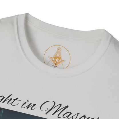Light in Masonry Unisex Softstyle T-Shirt – Inspirational Lantern Design