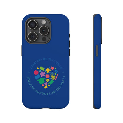 Heart Center Academy Tough Cases: Inspiring Minds Phone Case, Teacher Gift, School Supplies, Everyday Use, Back to School, Unique Phone Accessories