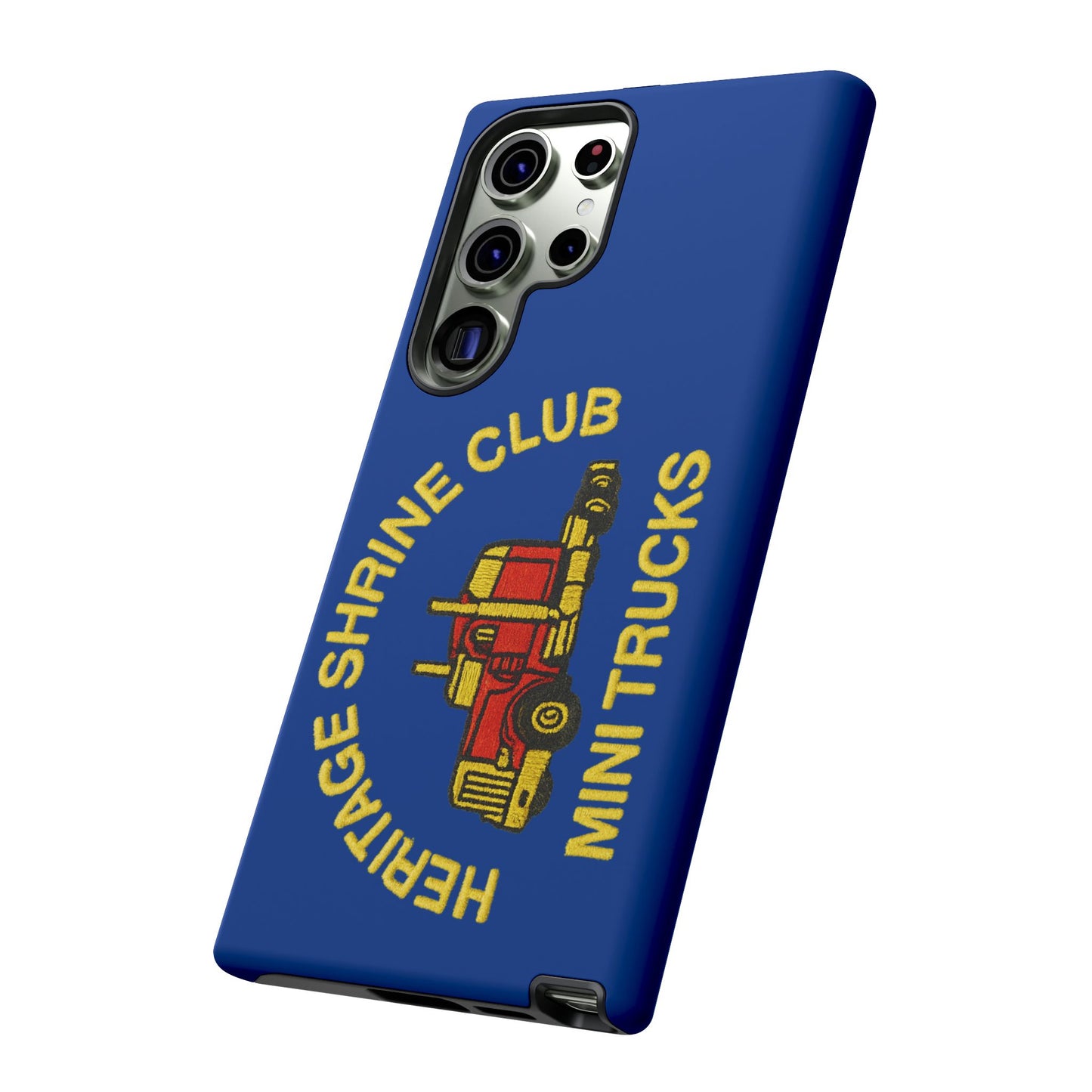 Heritage Shrine Club Mini Trucks Phone Case, Tough Phone Cover, Heritage Shrine Club Gift, Retro Truck Accessories, Car Enthusiast Case