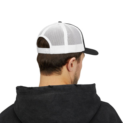 Fredericksburg Lodge No. 4 Trucker Hat – Silver Embroidery | Square & Compasses Mesh Cap