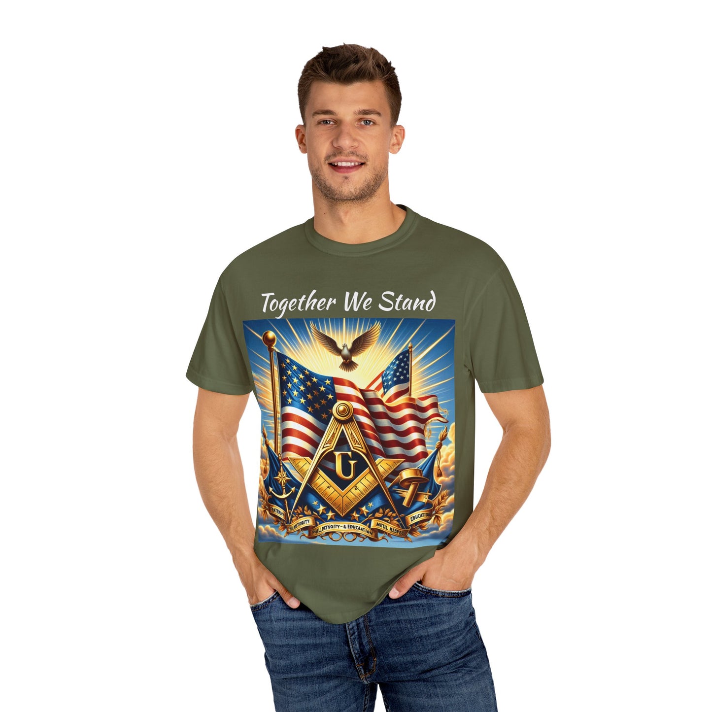 Dyed T-Shirt - Together We Stand
