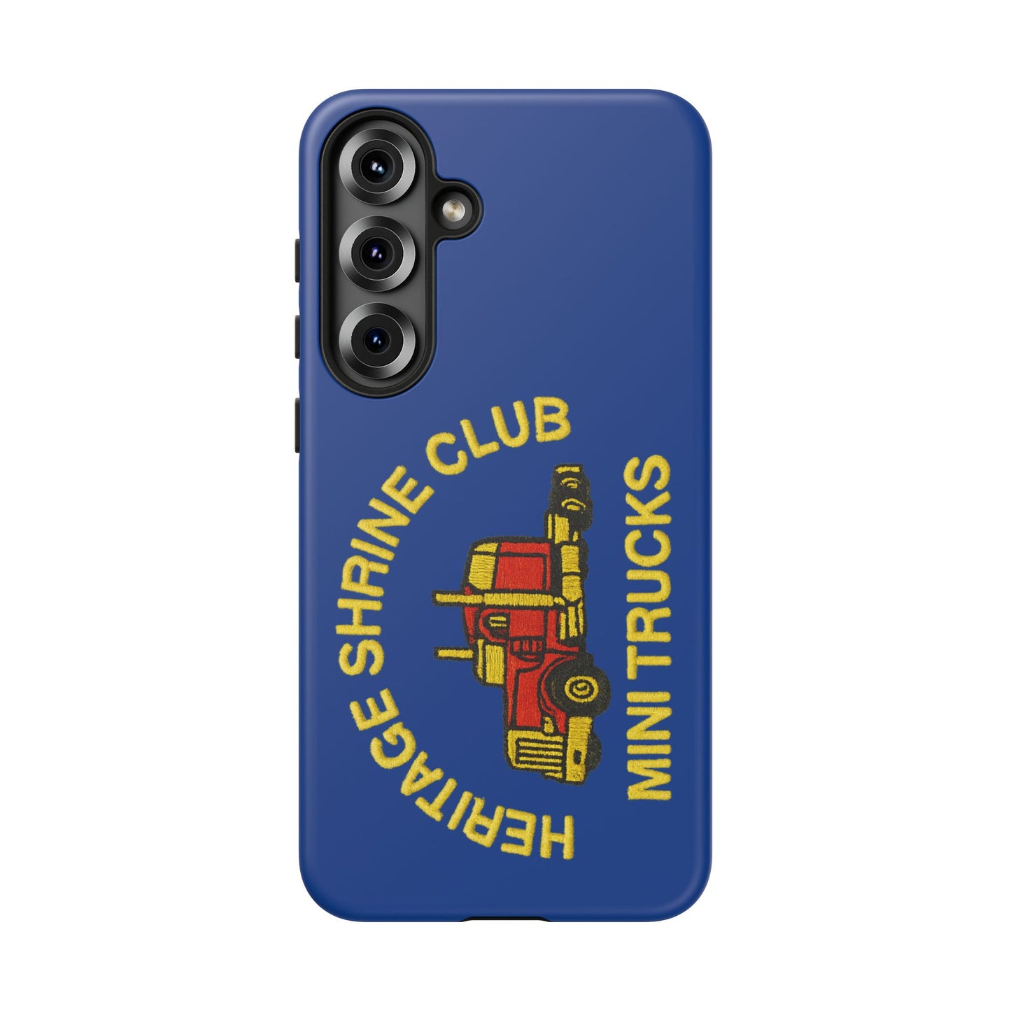 Heritage Shrine Club Mini Trucks Phone Case, Tough Phone Cover, Heritage Shrine Club Gift, Retro Truck Accessories, Car Enthusiast Case
