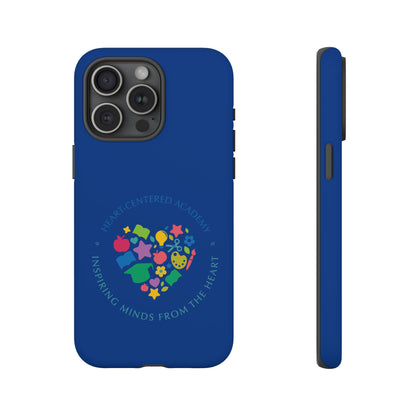 Heart Center Academy Tough Cases: Inspiring Minds Phone Case, Teacher Gift, School Supplies, Everyday Use, Back to School, Unique Phone Accessories