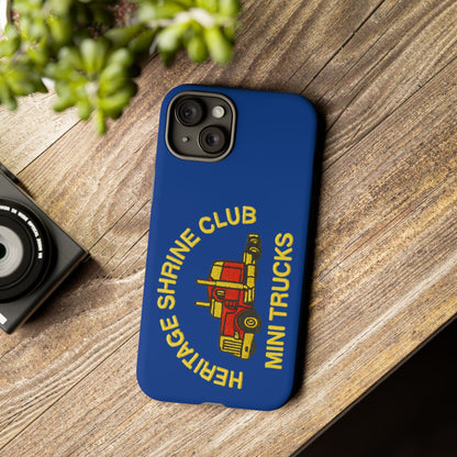 Heritage Shrine Club Mini Trucks Phone Case, Tough Phone Cover, Heritage Shrine Club Gift, Retro Truck Accessories, Car Enthusiast Case