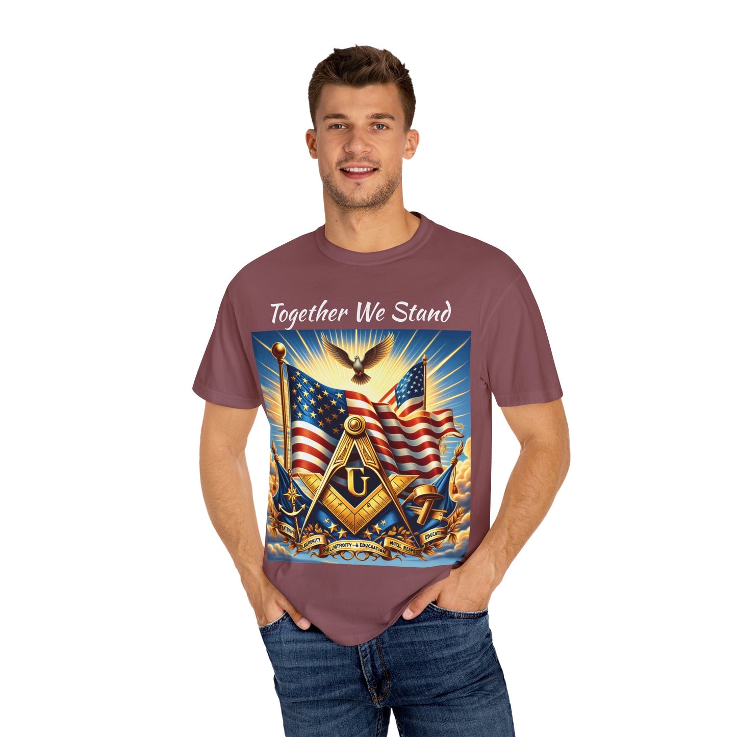 Dyed T-Shirt - Together We Stand