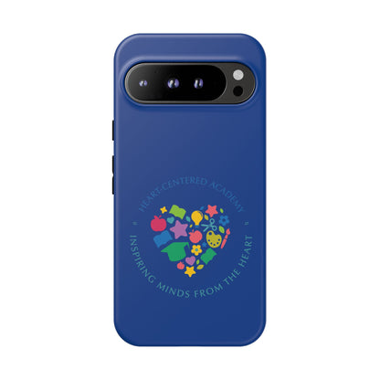 Heart Center Academy Tough Cases: Inspiring Minds Phone Case, Teacher Gift, School Supplies, Everyday Use, Back to School, Unique Phone Accessories