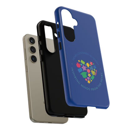 Heart Center Academy Tough Cases: Inspiring Minds Phone Case, Teacher Gift, School Supplies, Everyday Use, Back to School, Unique Phone Accessories
