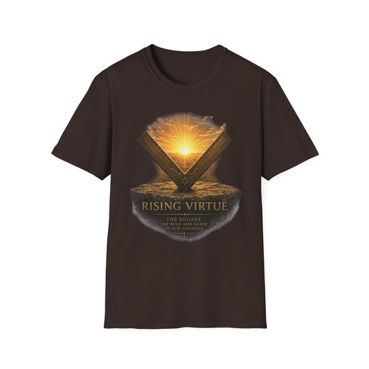 Rising Virtue – The Square Masonic T-Shirt