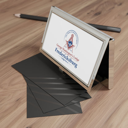 Fredericksburg George Washington's Lodge Business Card Holder