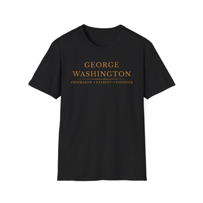George Washington Freemason Shirt – Patriot • Founder • Freemason