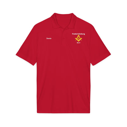 Personalized Masonic Lodge Performance Polo – Custom Name & Lodge