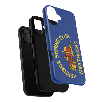 Heritage Shrine Club Mini Trucks Phone Case, Tough Phone Cover, Heritage Shrine Club Gift, Retro Truck Accessories, Car Enthusiast Case