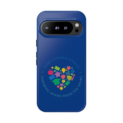 Heart Center Academy Tough Cases: Inspiring Minds Phone Case, Teacher Gift, School Supplies, Everyday Use, Back to School, Unique Phone Accessories