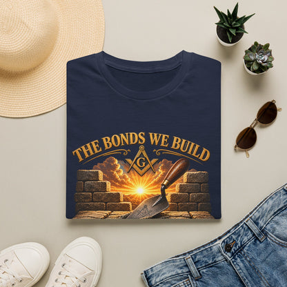 The Bonds We Build – The Trowel Masonic T-Shirt