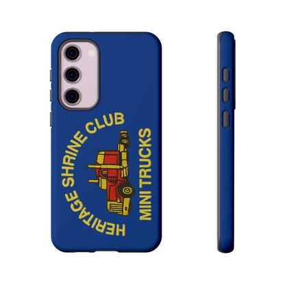 Heritage Shrine Club Mini Trucks Phone Case, Tough Phone Cover, Heritage Shrine Club Gift, Retro Truck Accessories, Car Enthusiast Case