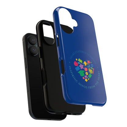 Heart Center Academy Tough Cases: Inspiring Minds Phone Case, Teacher Gift, School Supplies, Everyday Use, Back to School, Unique Phone Accessories