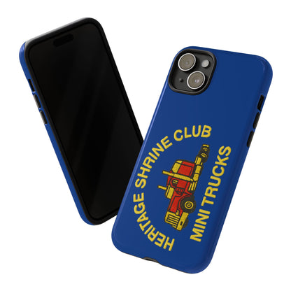 Heritage Shrine Club Mini Trucks Phone Case, Tough Phone Cover, Heritage Shrine Club Gift, Retro Truck Accessories, Car Enthusiast Case
