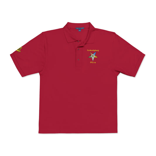 Fredericksburg OES No. 29 Polo – Embroidered Chapter Apparel