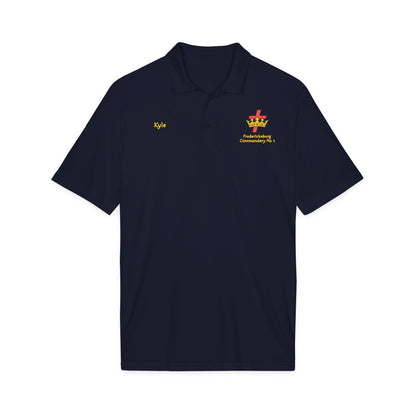 Personalized Knights Templar Polo – Cross & Crown Commandery Polo