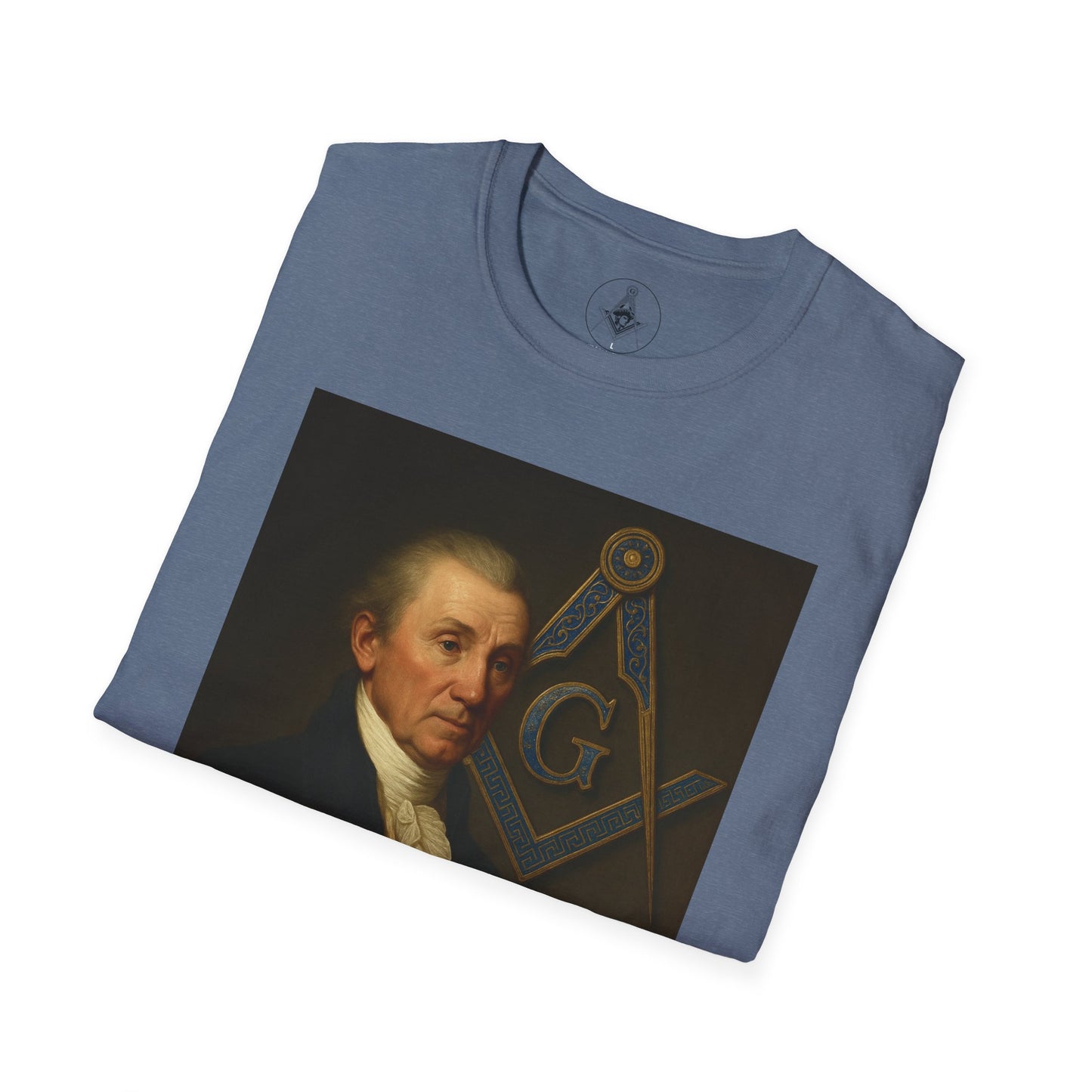 James Monroe Masonic Unisex T-Shirt | Masonic Apparel, Gift for Freemasons, Classic Graphic Tee, Unique Masonic Shirt, Lodge Meeting Wear