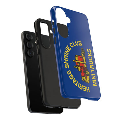 Heritage Shrine Club Mini Trucks Phone Case, Tough Phone Cover, Heritage Shrine Club Gift, Retro Truck Accessories, Car Enthusiast Case
