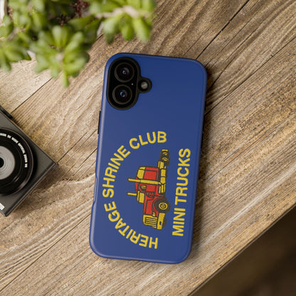 Heritage Shrine Club Mini Trucks Phone Case, Tough Phone Cover, Heritage Shrine Club Gift, Retro Truck Accessories, Car Enthusiast Case