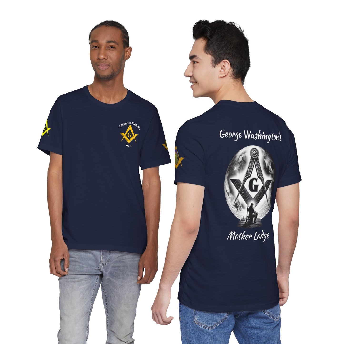 George Washington Masonic Lodge Tee - Celebrate Heritage & Fellowship