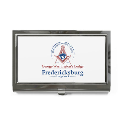 Fredericksburg George Washington's Lodge Business Card Holder
