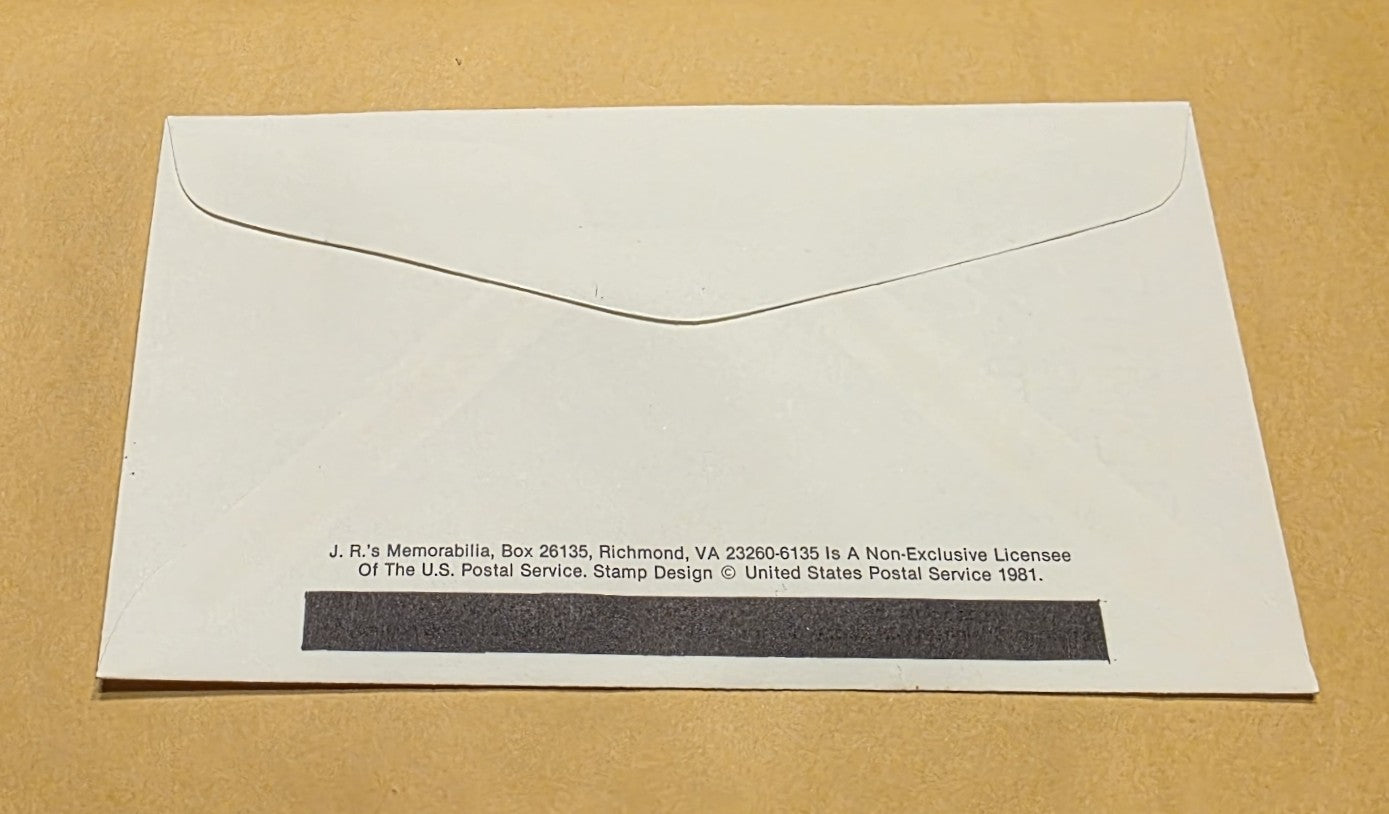 1982 George Washington Memorial Commemorative Postal Cover – Washington 250th Anniversary