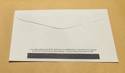 1982 George Washington Memorial Commemorative Postal Cover – Washington 250th Anniversary