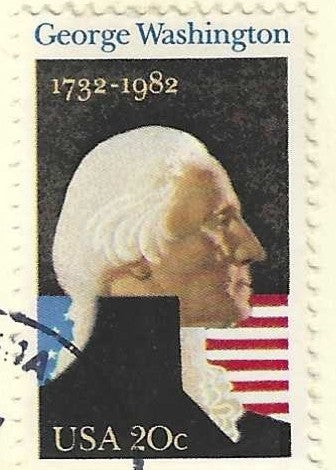 1982 George Washington Memorial Commemorative Postal Cover – Washington 250th Anniversary