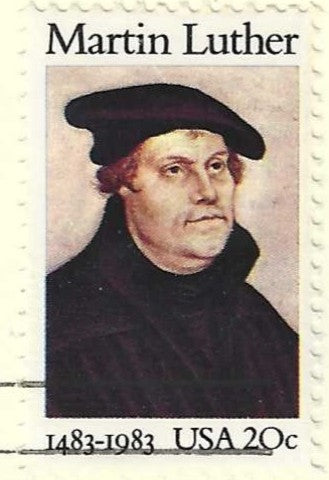 1983 Reformation Hymn First Day Cover – Martin Luther – Washington, DC