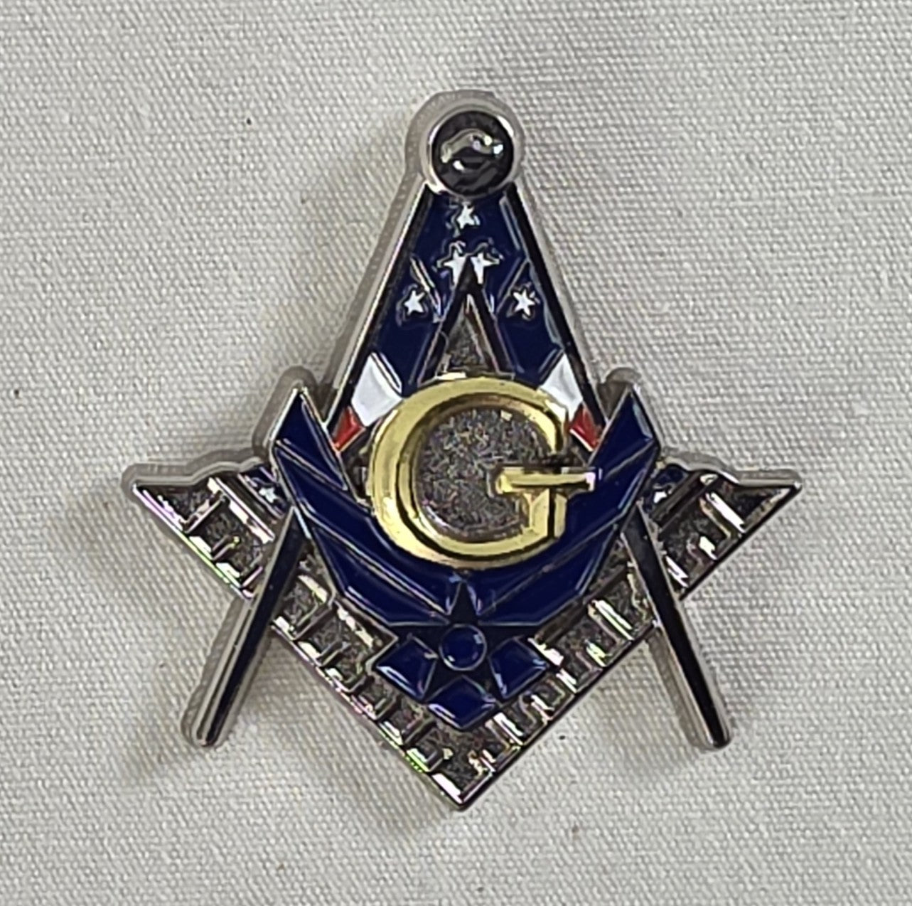 U.S. Air Force Masonic Pin & Patch Set