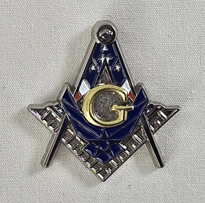 U.S. Air Force Masonic Pin & Patch Set