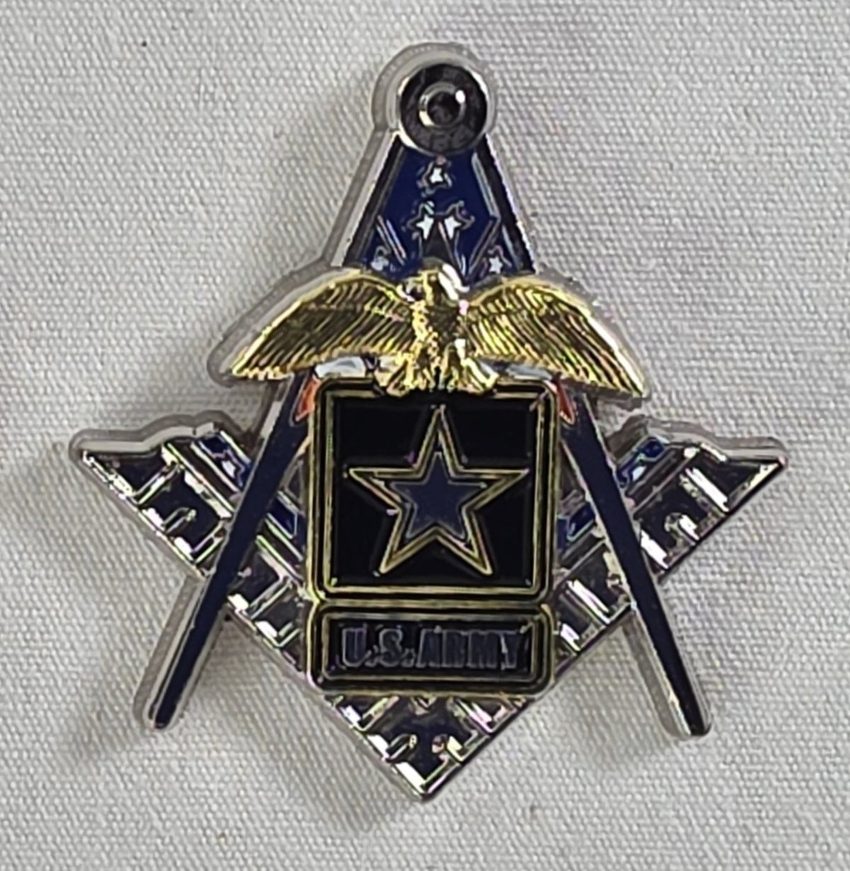 U.S. Army Masonic Pin & Patch Set