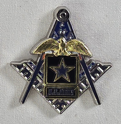 U.S. Army Masonic Pin & Patch Set