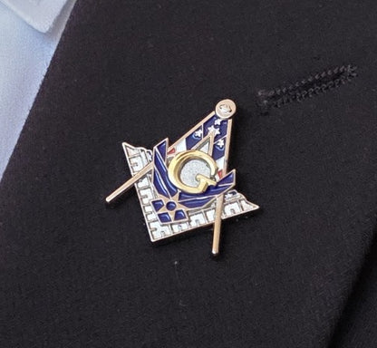 U.S. Air Force Masonic Pin & Patch Set