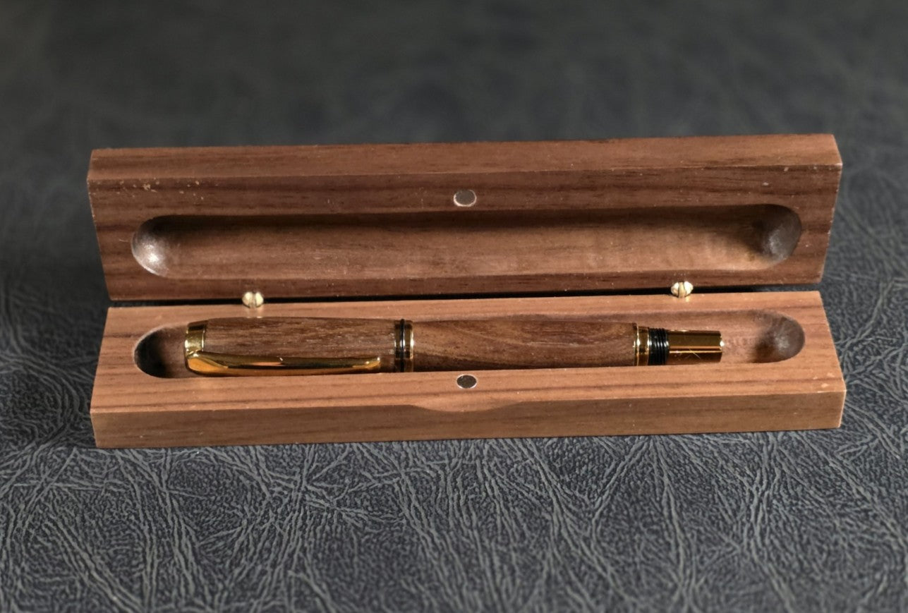 Walnut Presentation Box for Historic Pen Series