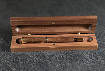 Walnut Presentation Box for Historic Pen Series