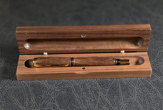 Walnut Presentation Box for Historic Pen Series
