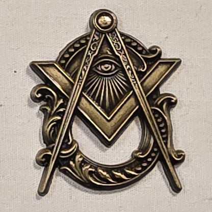 Ancient Mason Lapel Pin – 1.25 Inch