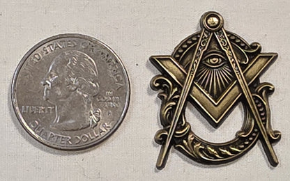 Ancient Mason Lapel Pin – 1.25 Inch