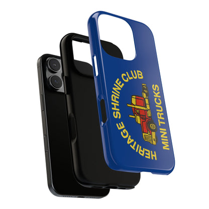 Heritage Shrine Club Mini Trucks Phone Case, Tough Phone Cover, Heritage Shrine Club Gift, Retro Truck Accessories, Car Enthusiast Case