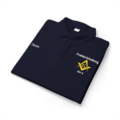 Personalized Masonic Lodge Performance Polo – Custom Name & Lodge