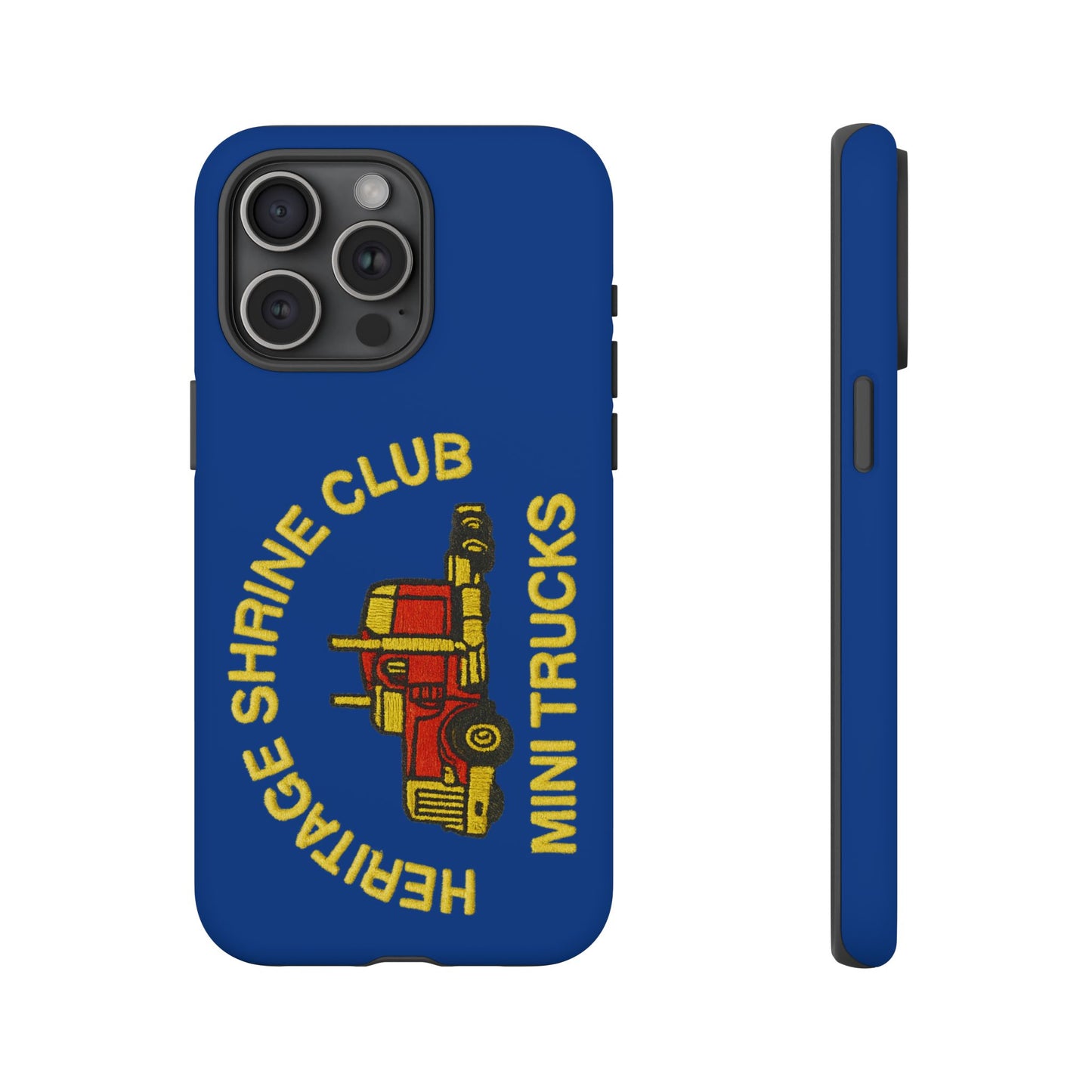 Heritage Shrine Club Mini Trucks Phone Case, Tough Phone Cover, Heritage Shrine Club Gift, Retro Truck Accessories, Car Enthusiast Case