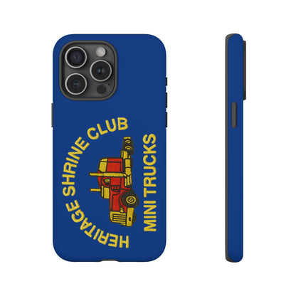 Heritage Shrine Club Mini Trucks Phone Case, Tough Phone Cover, Heritage Shrine Club Gift, Retro Truck Accessories, Car Enthusiast Case