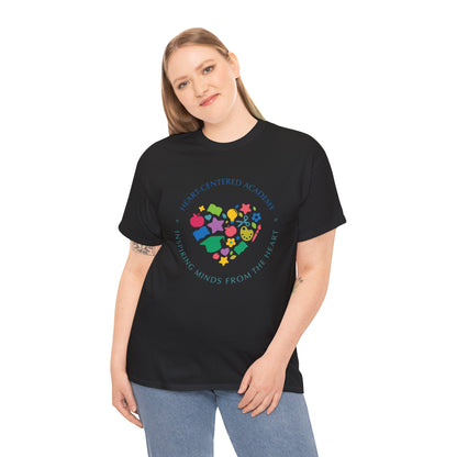 Heart-Centered National Empowering Minds Tee, Meaningful Gift, Unisex Cotton Shirt, Mindfulness Apparel, Inspirational Top