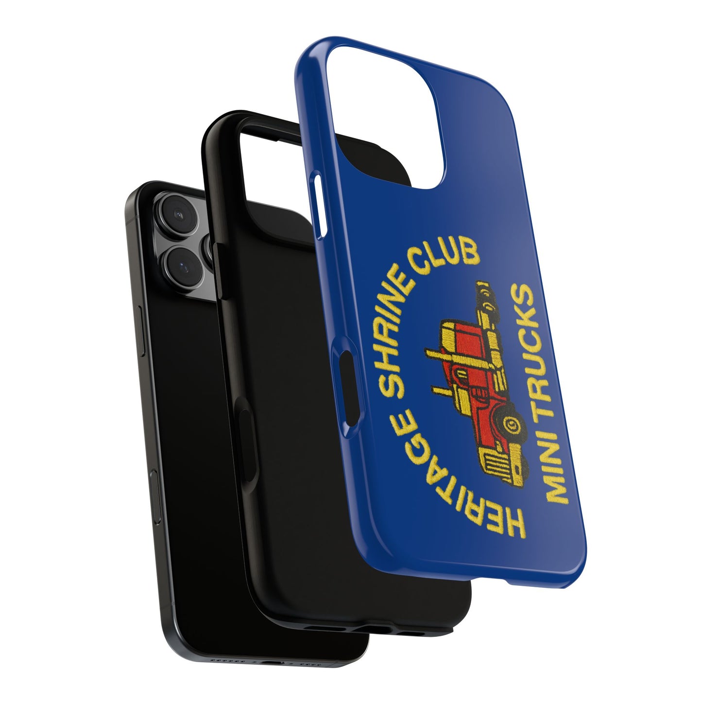Heritage Shrine Club Mini Trucks Phone Case, Tough Phone Cover, Heritage Shrine Club Gift, Retro Truck Accessories, Car Enthusiast Case