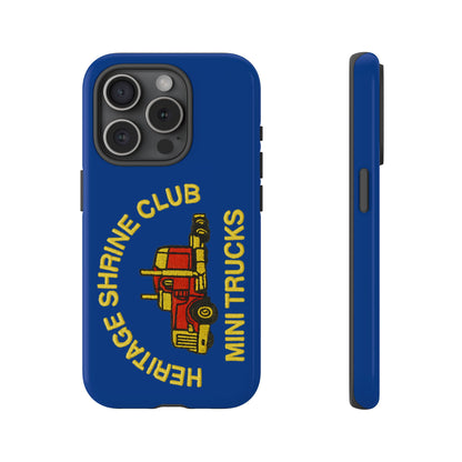 Heritage Shrine Club Mini Trucks Phone Case, Tough Phone Cover, Heritage Shrine Club Gift, Retro Truck Accessories, Car Enthusiast Case
